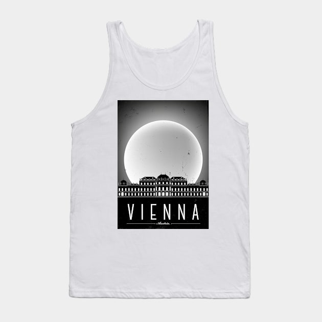 Vienna Poster Design Tank Top by kursatunsal